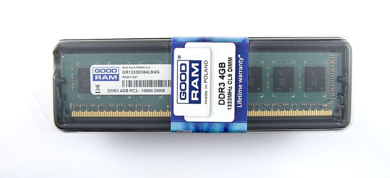 PAMIĘĆ GOODRAM 4GB - Pamięć GOODRAM 4GB Bytom PAMIĘĆ GOODRAM 4GB - Pamięć GOODRAM 4GB Bytom