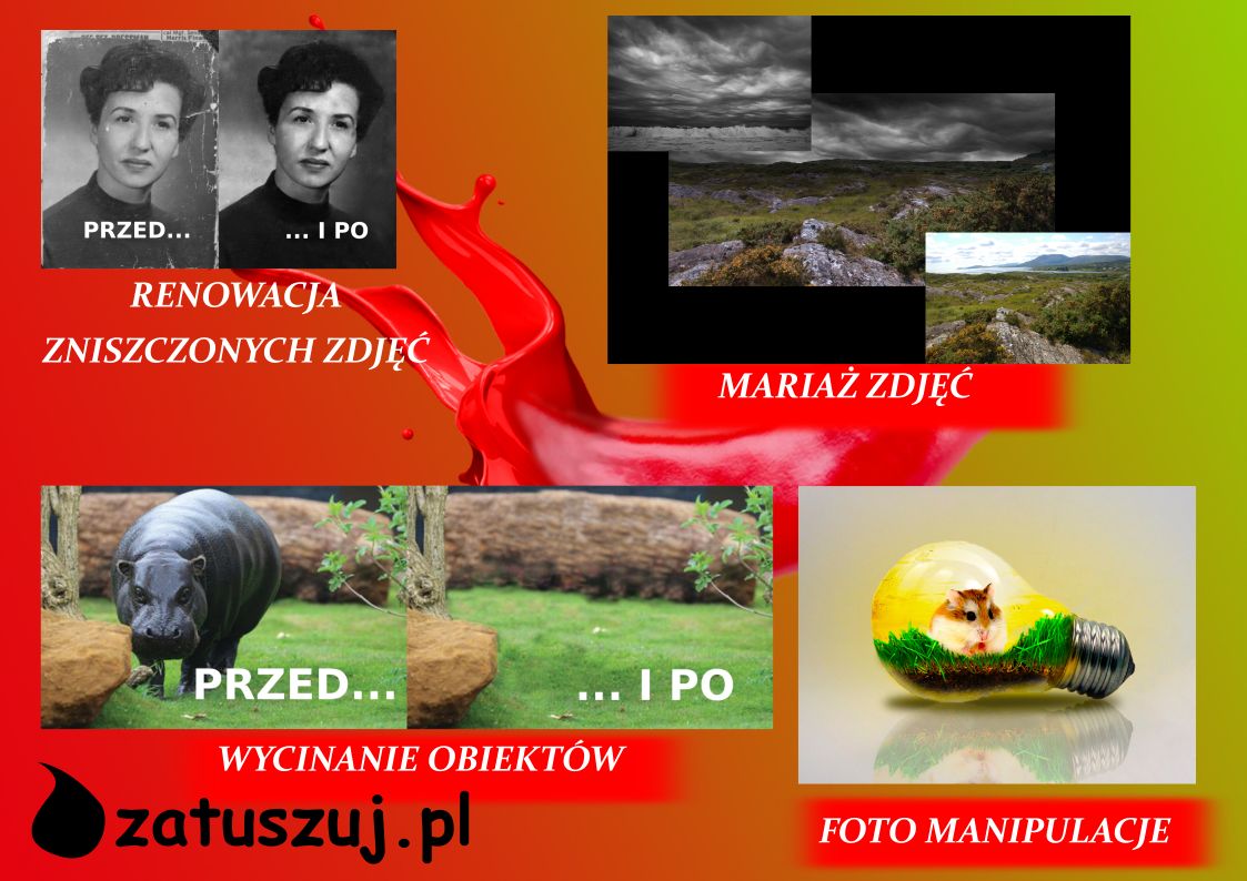 Retusze zdjęć Bytom, obróbka zdjęć Bytom, naprawa zdjęć Bytom, usuwanie obiektów ze zdjęć Bytom